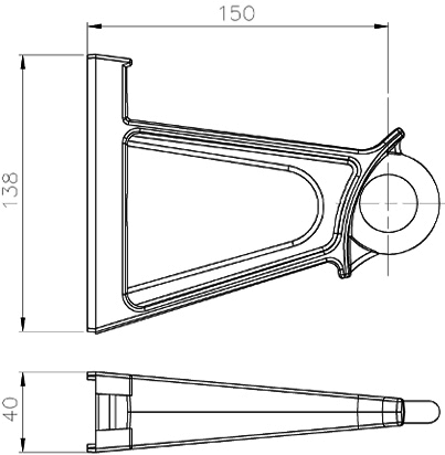 Анкерный кронштейн CA CS 1500 G